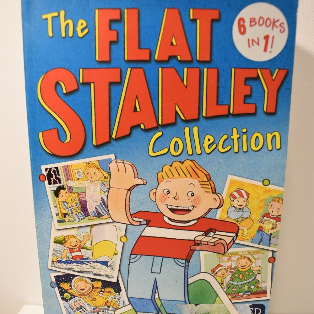 Flat Stanley 6 Books in 1 Collection-Paperback-AR Levels-Young Kids Book